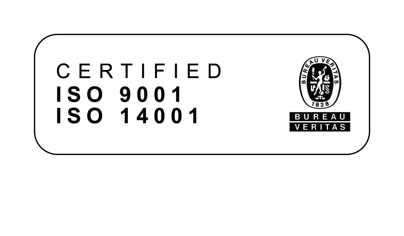 ISO 9001 & ISO 14001 sertifikatas